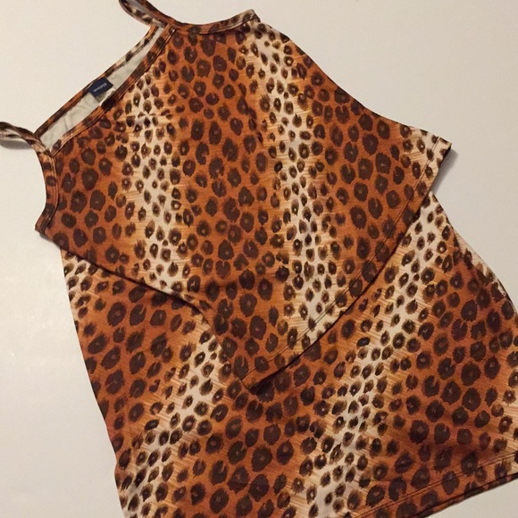 Vintage Dresses & Skirts - Leopard Print Vintage Skirt Set Size Medium